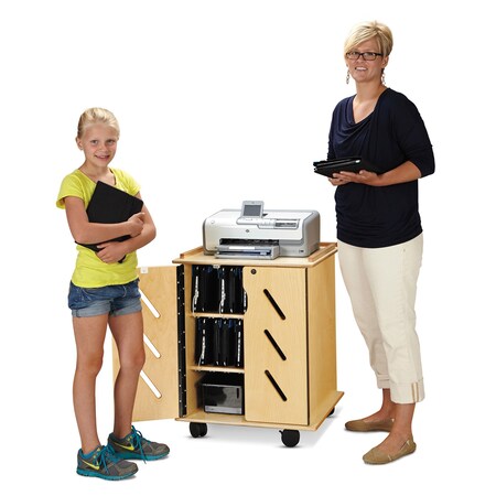 Jonti-Craft Laptop and Tablet Storage Cart 3400JC